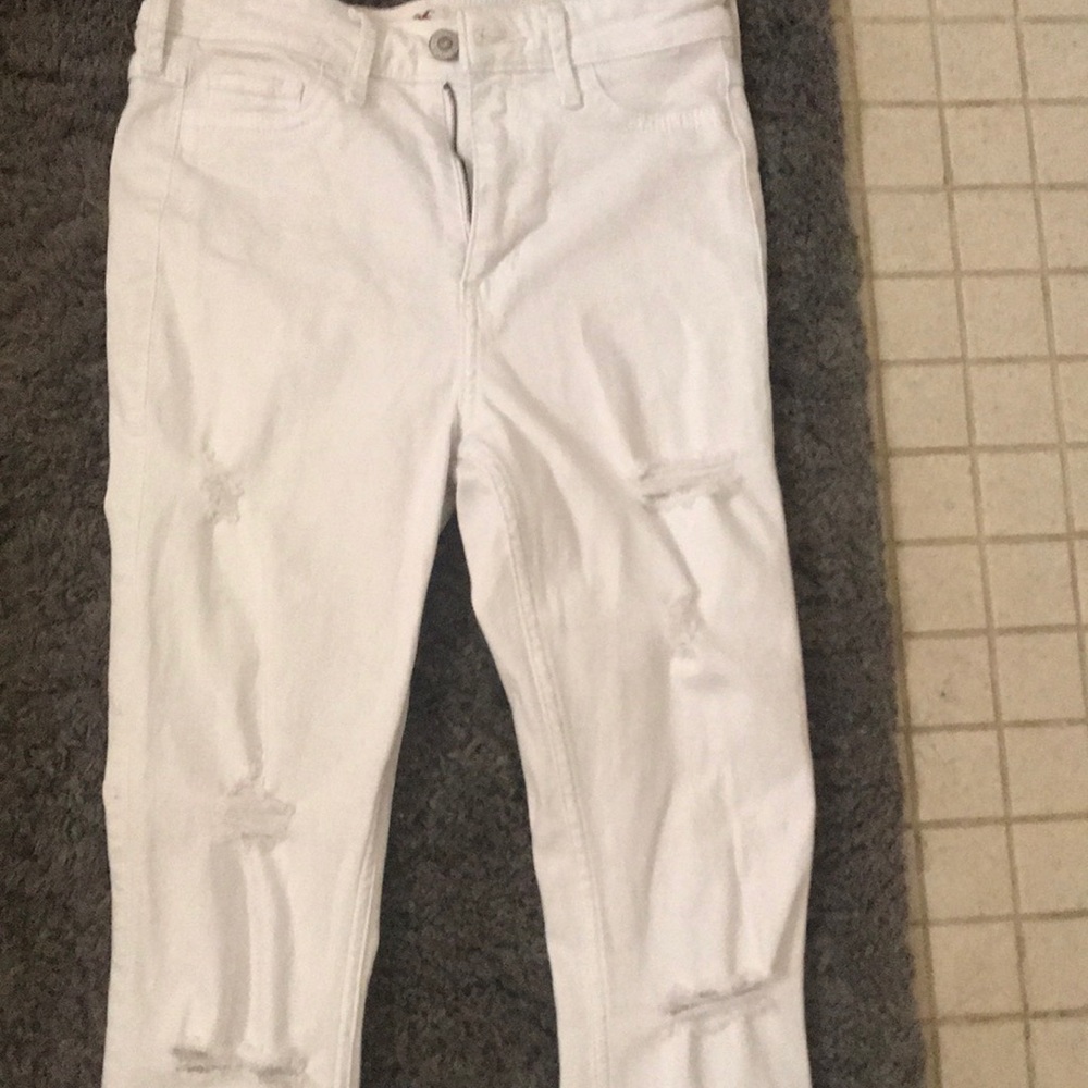 White jeans